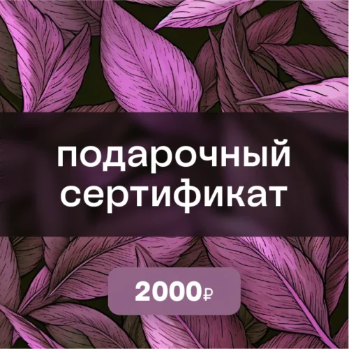 gift_card_2000 Подарочный сертификат на 2000 ₽